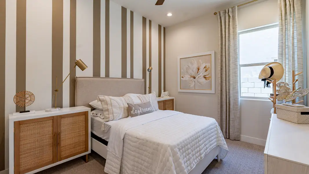 Furnished interior view inside a new home in Windrose, Waddell (Image 16). Furnished interior view inside a new home in Windrose, Waddell (Image 16).