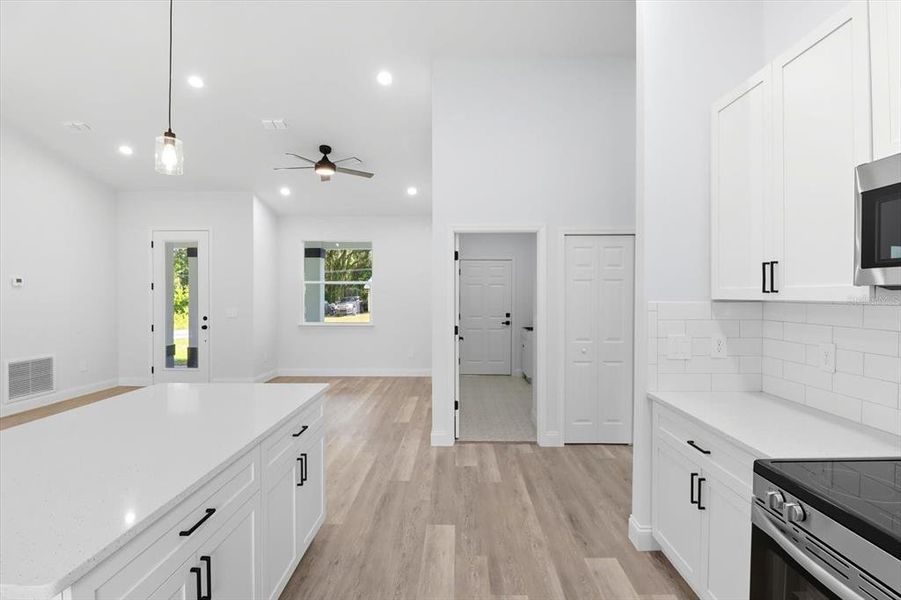 Furnished interior view inside a new home in , Inverness (Image 6).