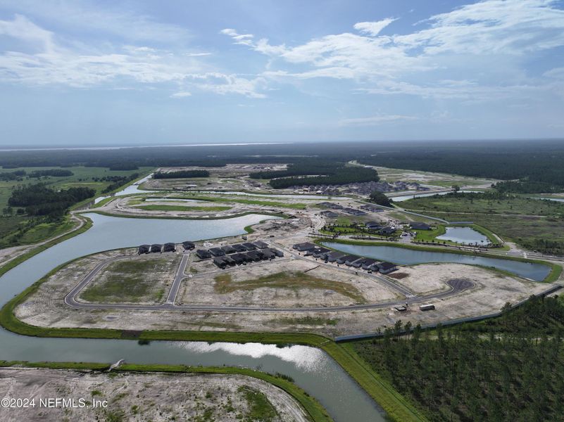 Site preparation for new homesites in , St. Augustine (Image 5). Site preparation for new homesites in , St. Augustine (Image 5).