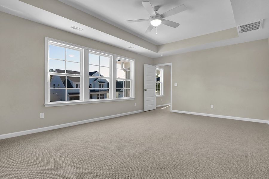 Spacious, unfurnished interior of a new home in Grand Park, Leland (Image 21).