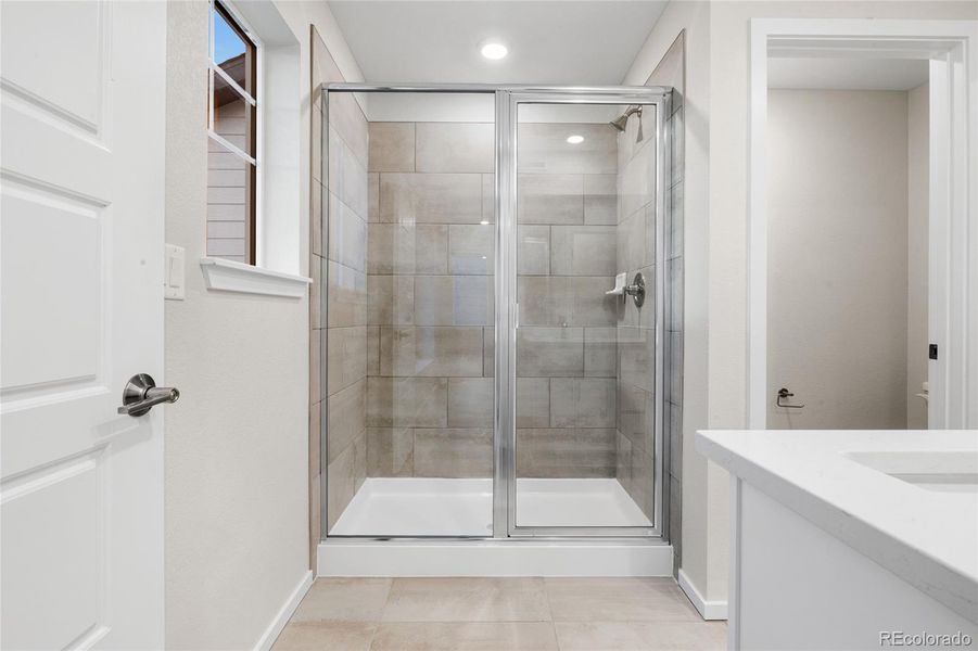 Furnished interior view inside a new home in Painted Prairie, Aurora (Image 9).