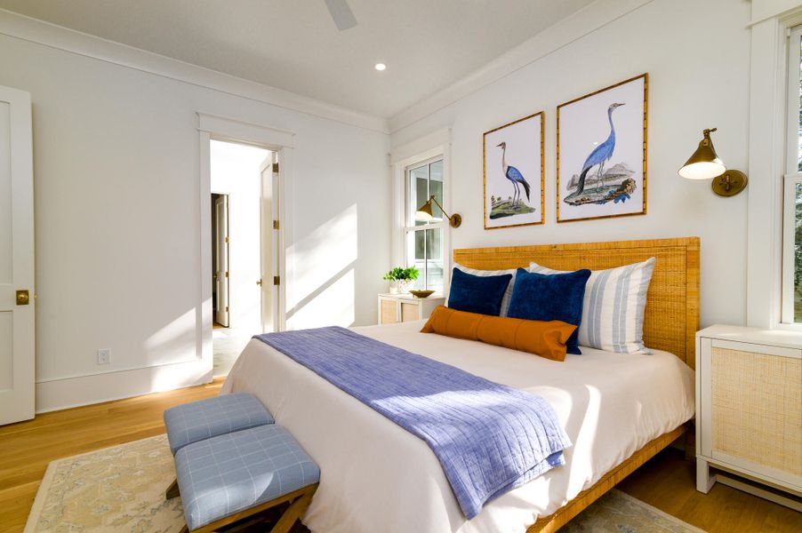 Furnished interior view inside a new home in , Mount Pleasant (Image 43).