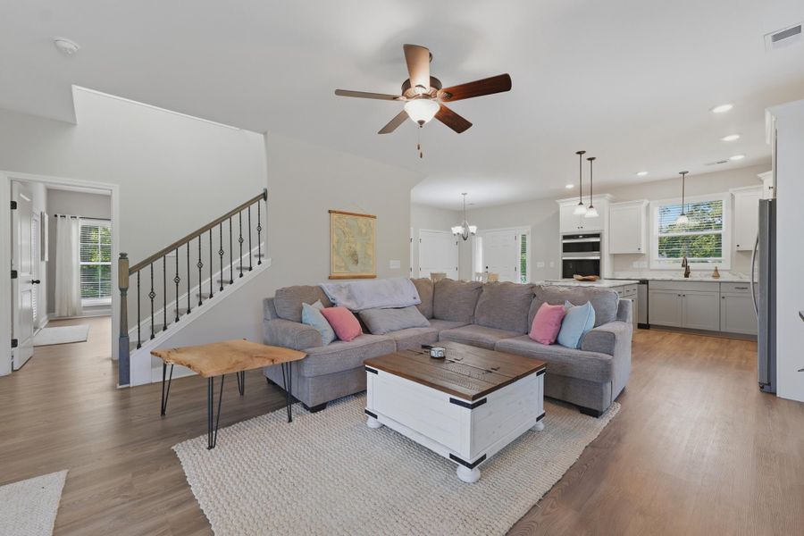 Furnished interior view inside a new home in , Johns Island (Image 5). Furnished interior view inside a new home in , Johns Island (Image 5).