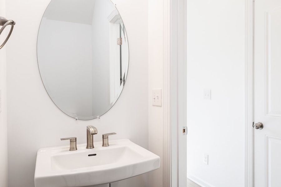 Furnished interior view inside a new home in Forestville Station, Wake Forest (Image 13).