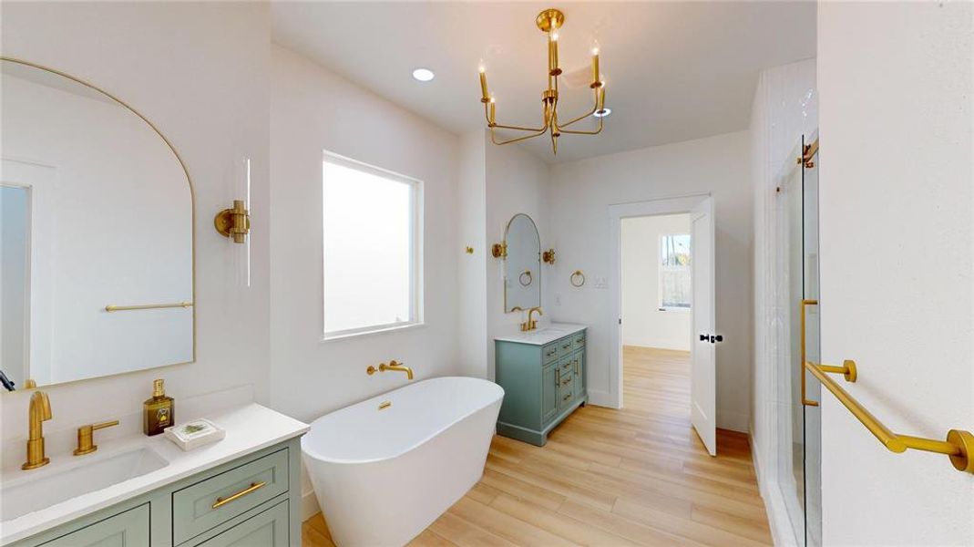 Furnished interior view inside a new home in , Fort Worth (Image 10). Furnished interior view inside a new home in , Fort Worth (Image 10).