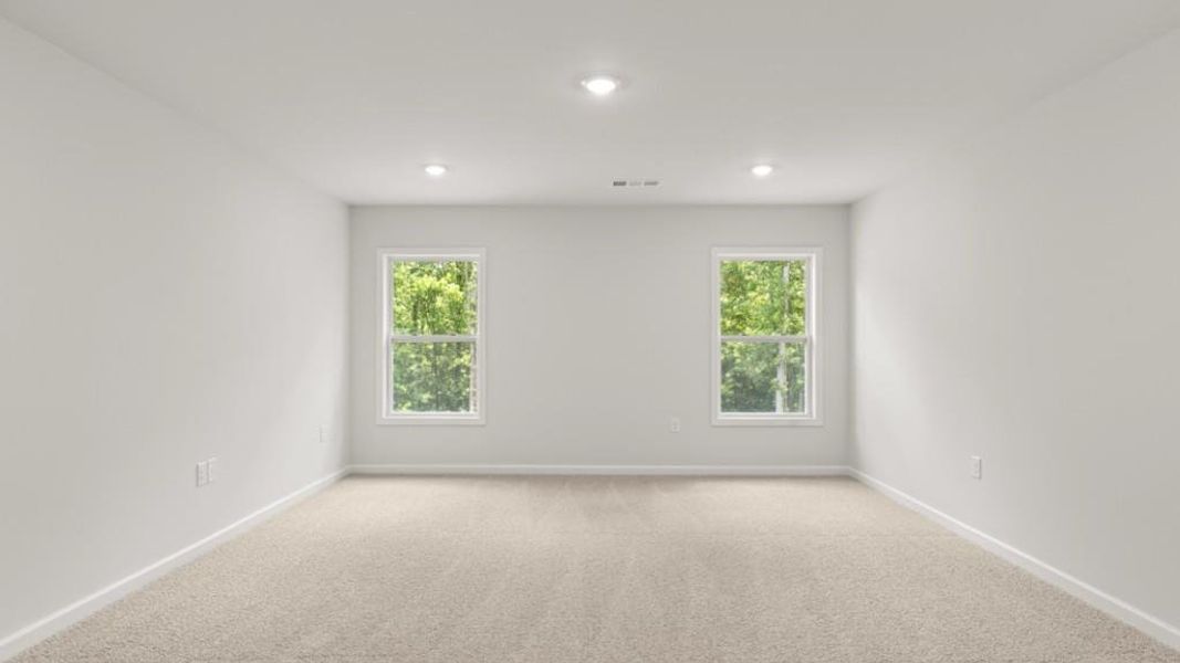 Spacious, unfurnished interior of a new home in Thalley Creek Estates, Cumming (Image 32). Spacious, unfurnished interior of a new home in Thalley Creek Estates, Cumming (Image 32).