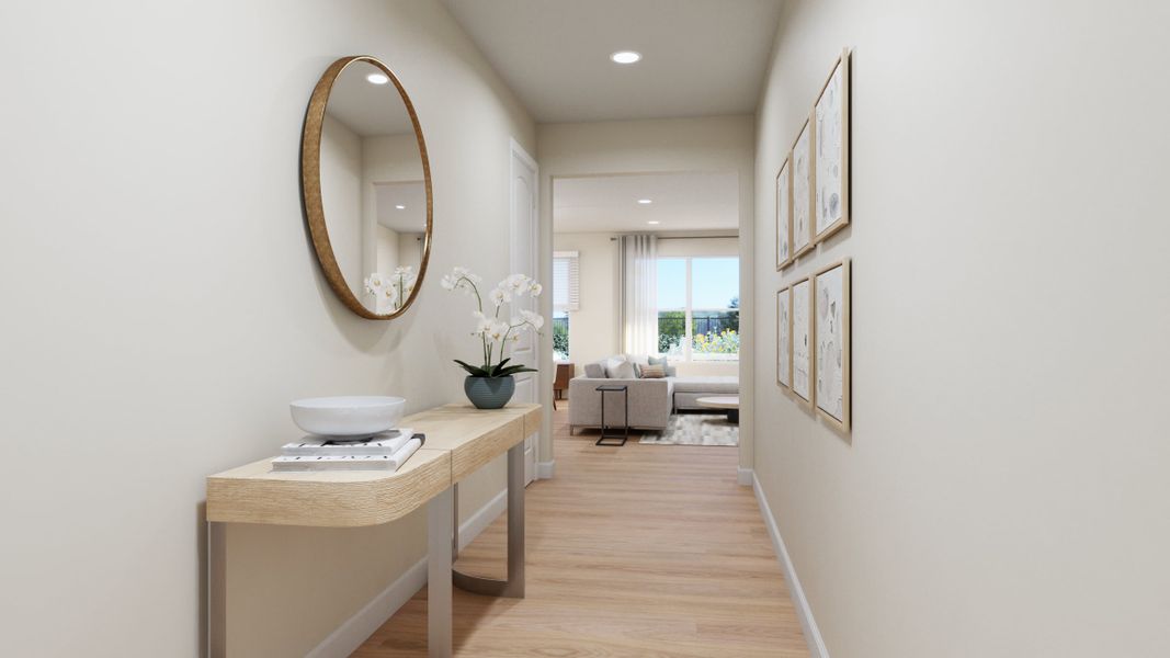 Foyer | Evergreen Floor Plan