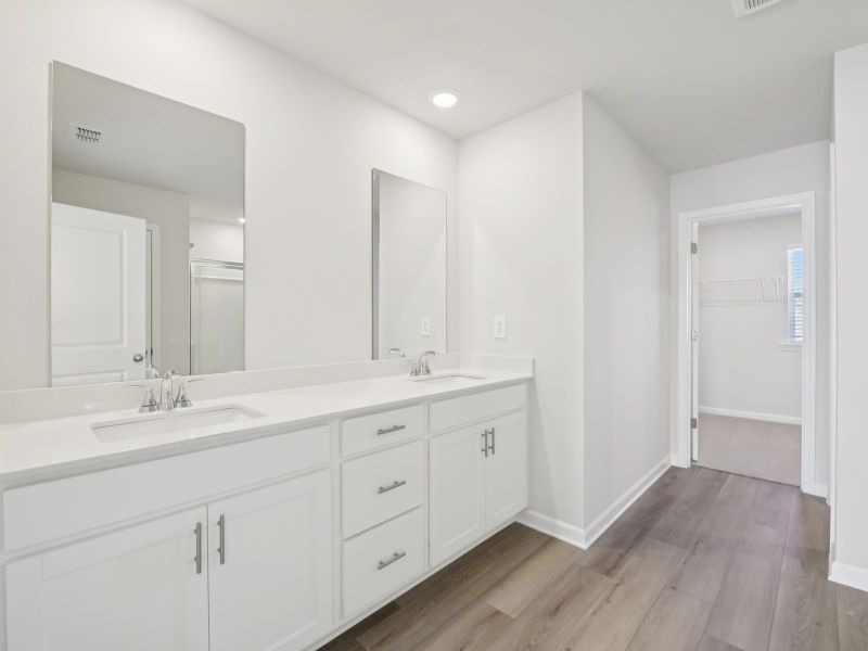 Furnished interior view inside a new home in Preserve at Mountain Creek, Pendergrass (Image 10).