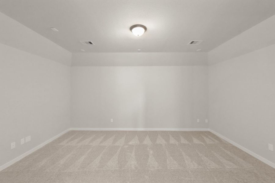 Spacious, unfurnished interior of a new home in Briarwood Crossing, Rosenberg (Image 29). Spacious, unfurnished interior of a new home in Briarwood Crossing, Rosenberg (Image 29).