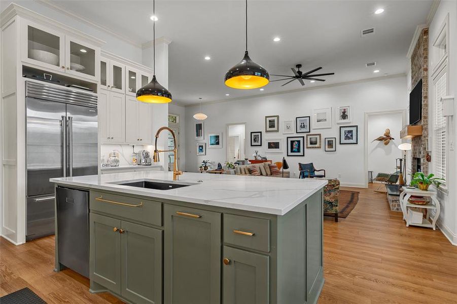 Furnished interior view inside a new home in , Woodway (Image 25).
