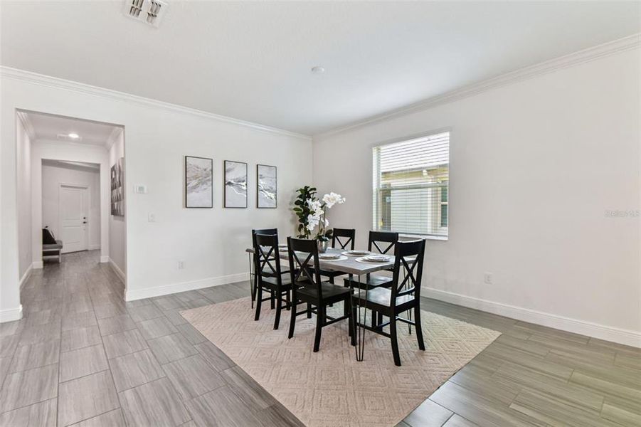 Furnished interior view inside a new home in , Land O' Lakes (Image 31).