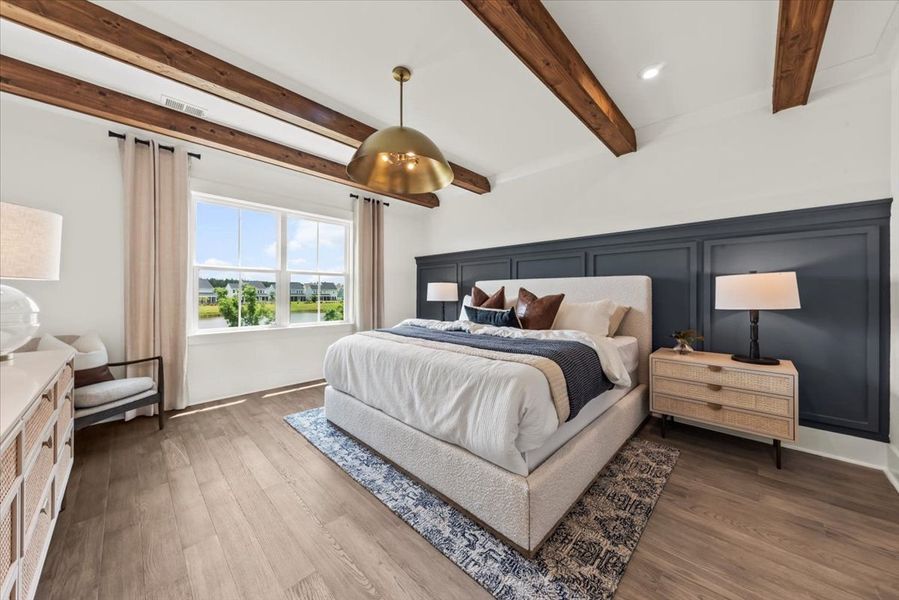 Representative furnished interior of a home built from the Northridge by Pulte Homes in Long Savanna, Charleston (Image 14).
