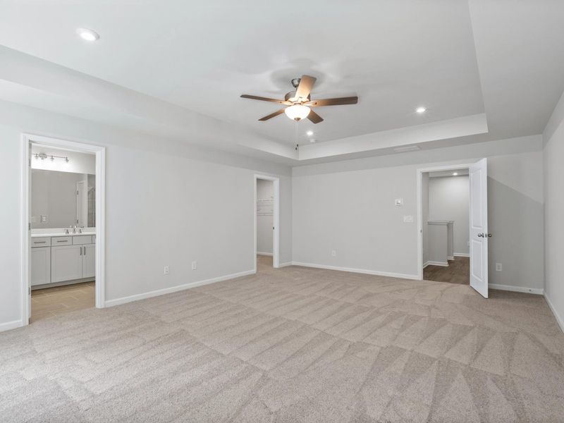 Representative unfurnished interior of a home built from the Cary A by Davidson Homes LLC in Lake Shore, Winder (Image 28).