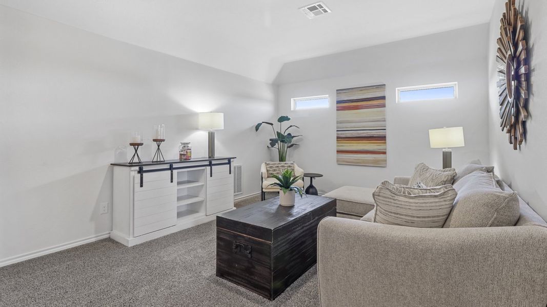 Furnished interior view inside a new home in The Reserve at Timber Creek, Lindale (Image 25).