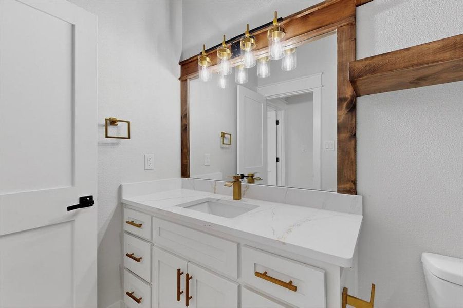 Furnished interior view inside a new home in , Springtown (Image 11).