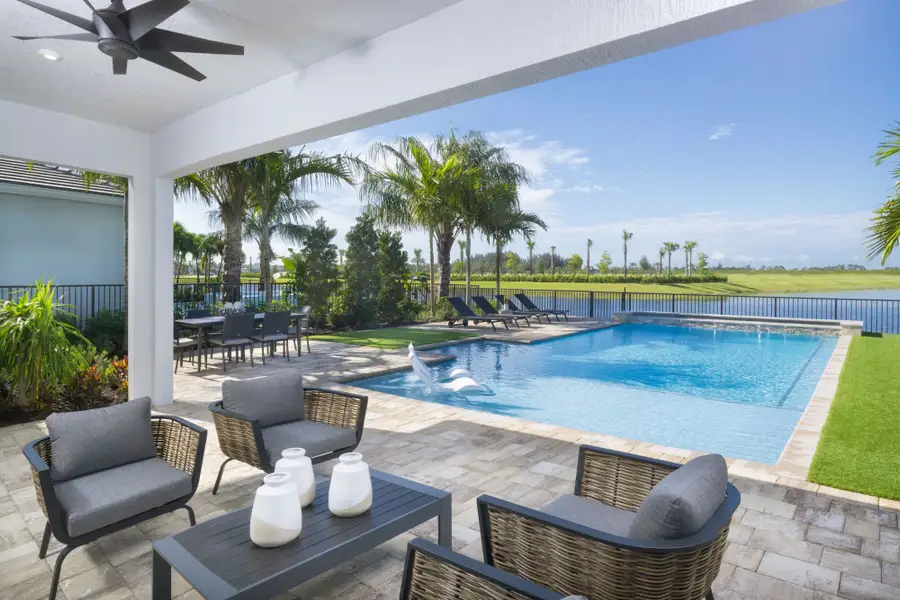 Representative exterior details of a home built from the Wynn by Mattamy Homes in Tradition, Port St. Lucie (Image 3).