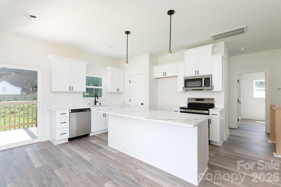 Furnished interior view inside a new home in , Gastonia (Image 3).