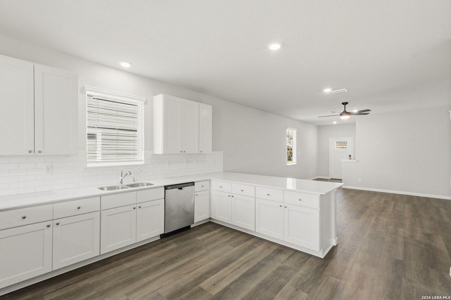 Furnished interior view inside a new home in Swenson Heights, Seguin (Image 7).