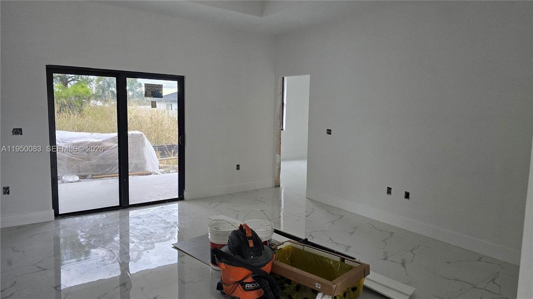 In-progress construction of a new home in , Lehigh Acres, FL (Image 22).