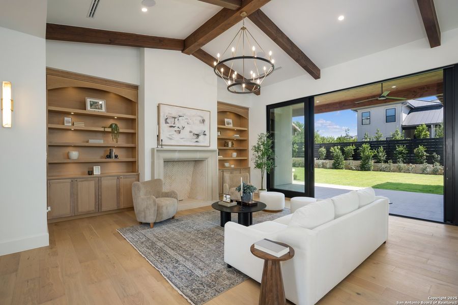 Furnished interior view inside a new home in , San Antonio (Image 29).