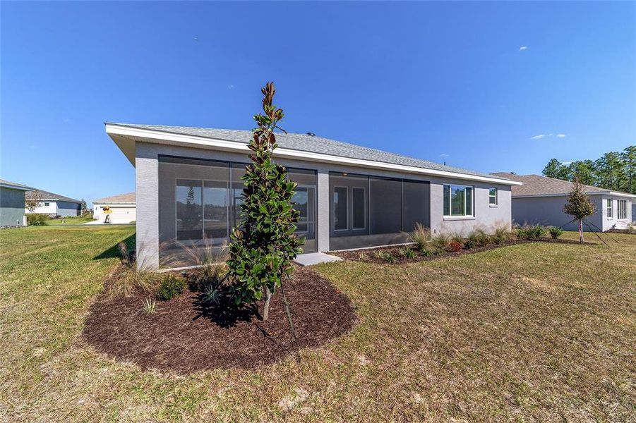 Exterior details and patio area of a home in On Top of the World Communities, Ocala (Image 29).