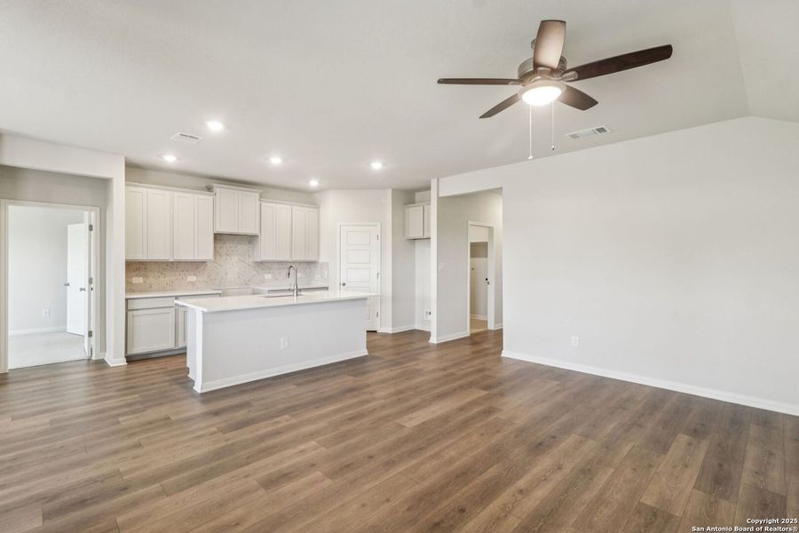 Spacious, unfurnished interior of a new home in Kallison Ranch, San Antonio (Image 32).