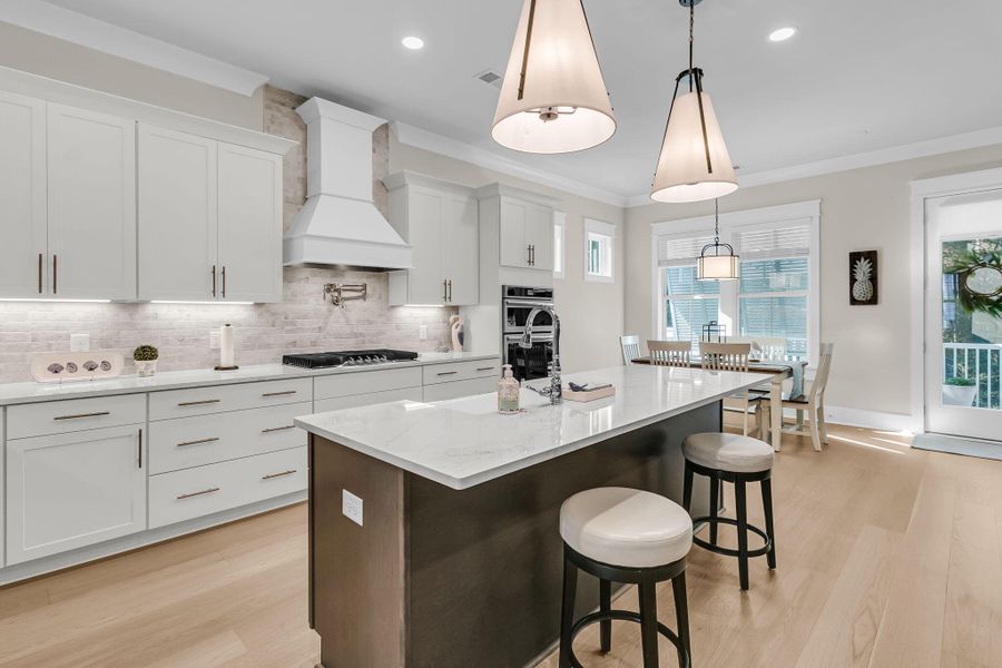 Furnished interior view inside a new home in Overlook at Copahee Sound, Awendaw (Image 10). Furnished interior view inside a new home in Overlook at Copahee Sound, Awendaw (Image 10).