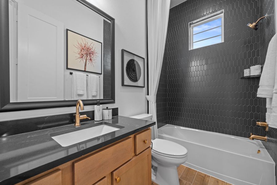 Furnished interior view inside a new home in Brookewater, Rosenberg (Image 7).