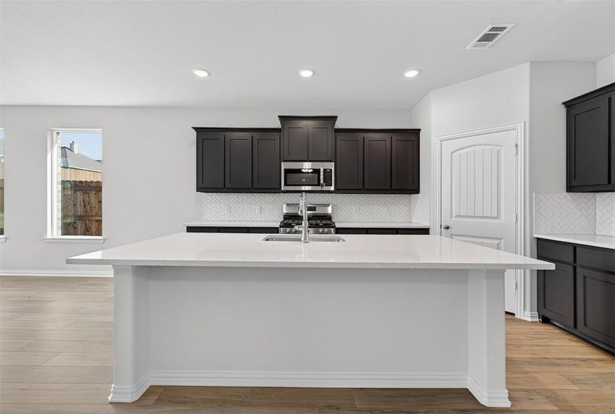 Furnished interior view inside a new home in Liberty Pointe, Gainesville (Image 10).