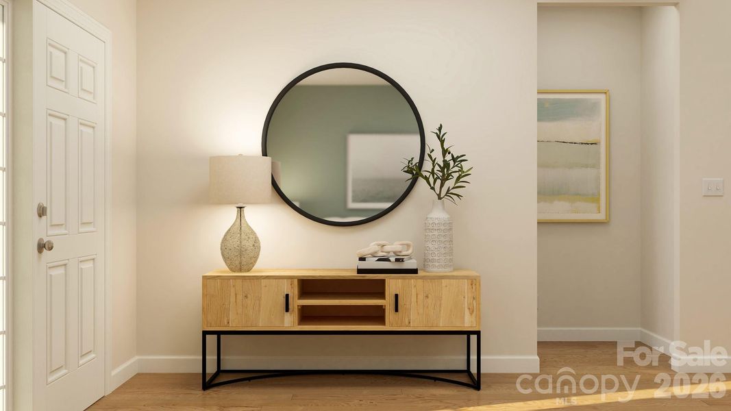 Furnished interior view inside a new home in Harris Mill, Indian Land (Image 15).