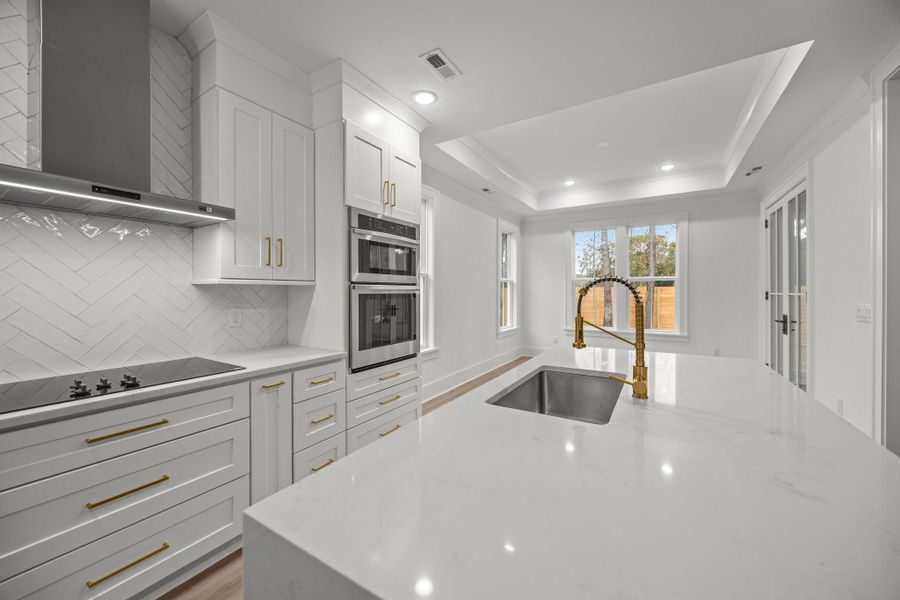 Furnished interior view inside a new home in , Johns Island (Image 8).