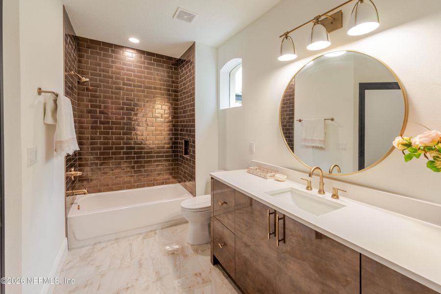 Furnished interior view inside a new home in , Palm Coast (Image 12).