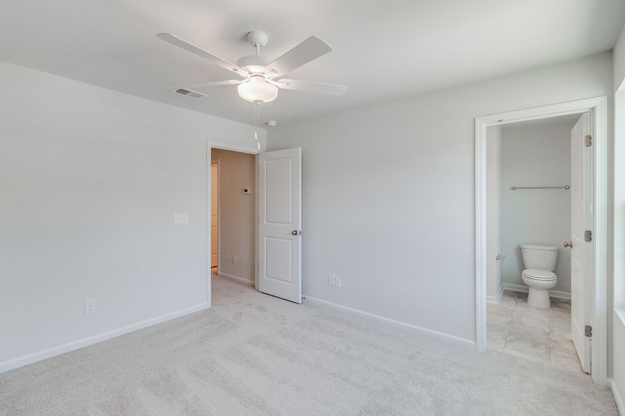 Spacious, unfurnished interior of a new home in Padgett Commons, Hopkins (Image 23).