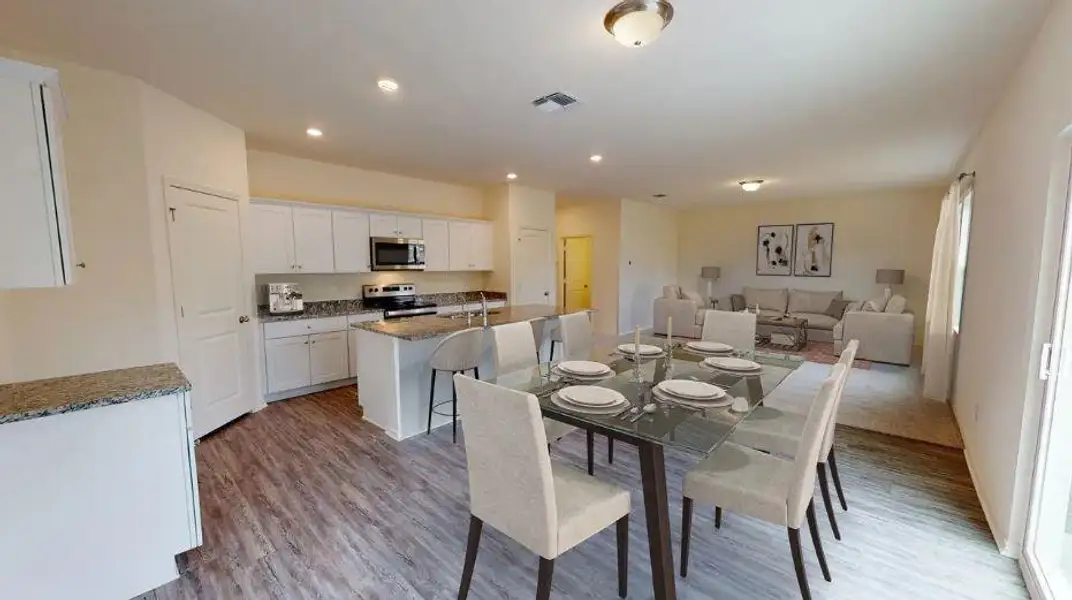 Dining and Open Concept Kitchen - Representative Photo Dining and Open Concept Kitchen - Representative Photo
