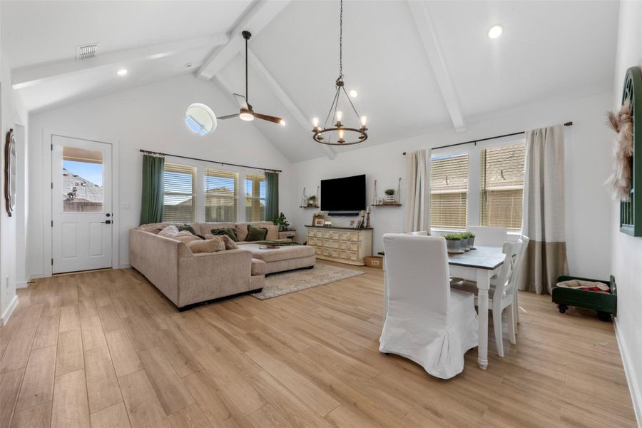 Furnished interior view inside a new home in , Dayton (Image 5).