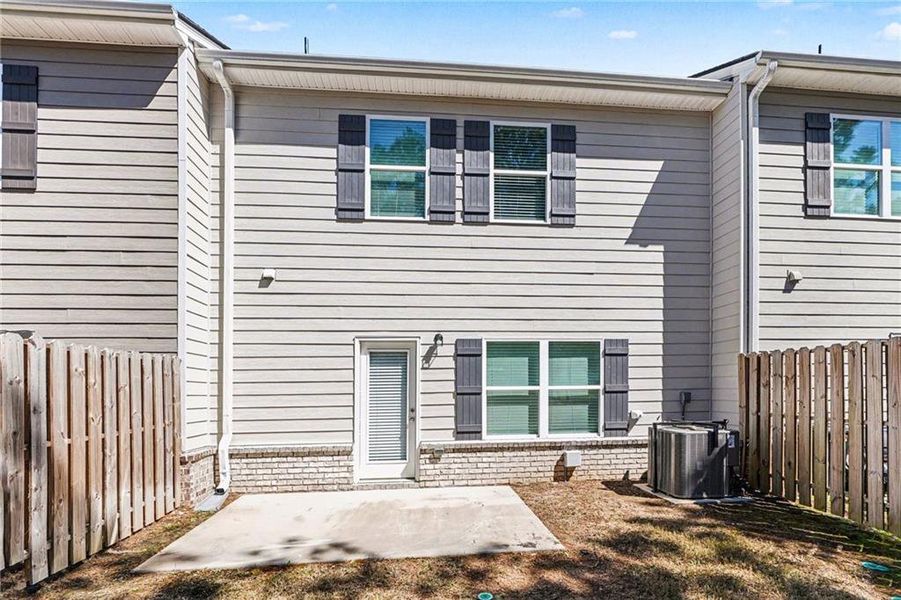 Exterior details and patio area of a home in , McDonough (Image 4).