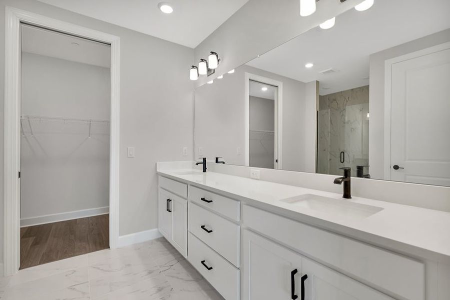 Furnished interior view inside a new home in Esplanade by the Islands Coach Homes, Naples (Image 6). Furnished interior view inside a new home in Esplanade by the Islands Coach Homes, Naples (Image 6).