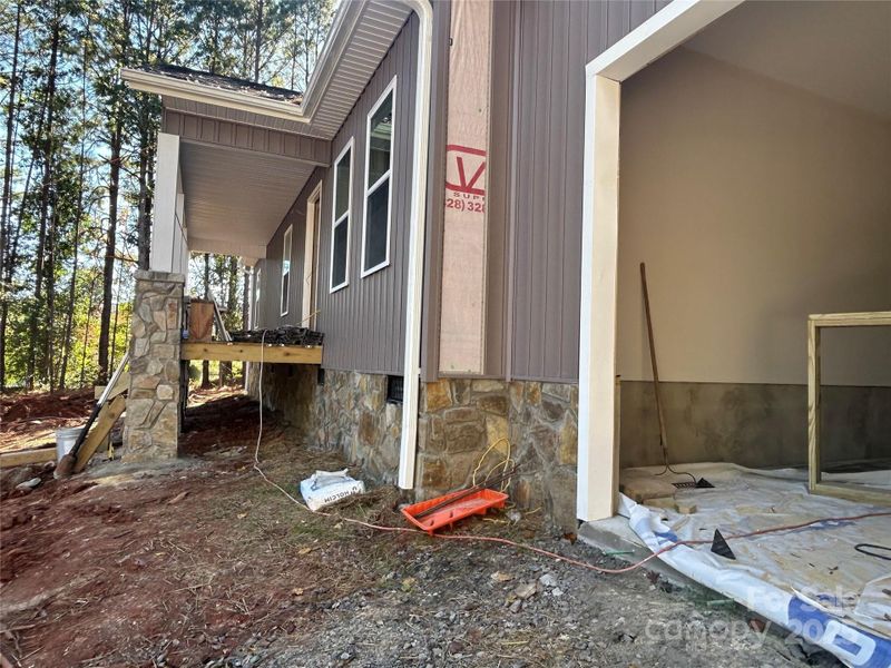 In-progress construction of a new home in , Newton, NC (Image 29).