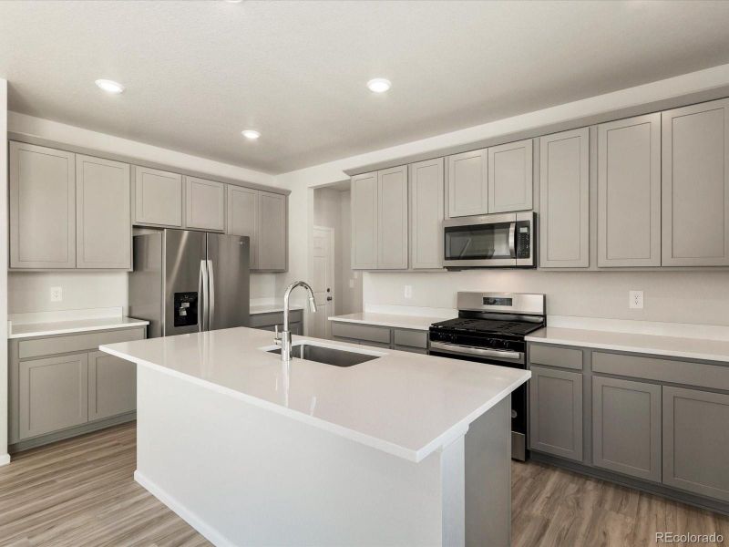 Furnished interior view inside a new home in Revere at Johnstown, Johnstown (Image 13). Furnished interior view inside a new home in Revere at Johnstown, Johnstown (Image 13).