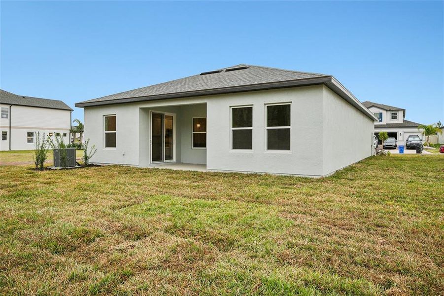 Exterior details and patio area of a home in Berry Bay, Wimauma (Image 20). Exterior details and patio area of a home in Berry Bay, Wimauma (Image 20).