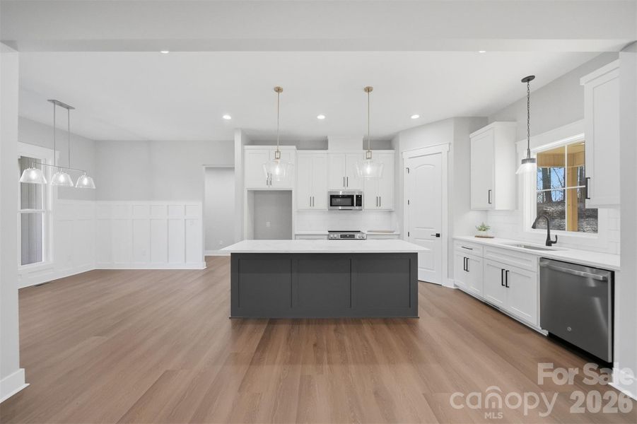 Furnished interior view inside a new home in , Granite Falls (Image 12). Furnished interior view inside a new home in , Granite Falls (Image 12).