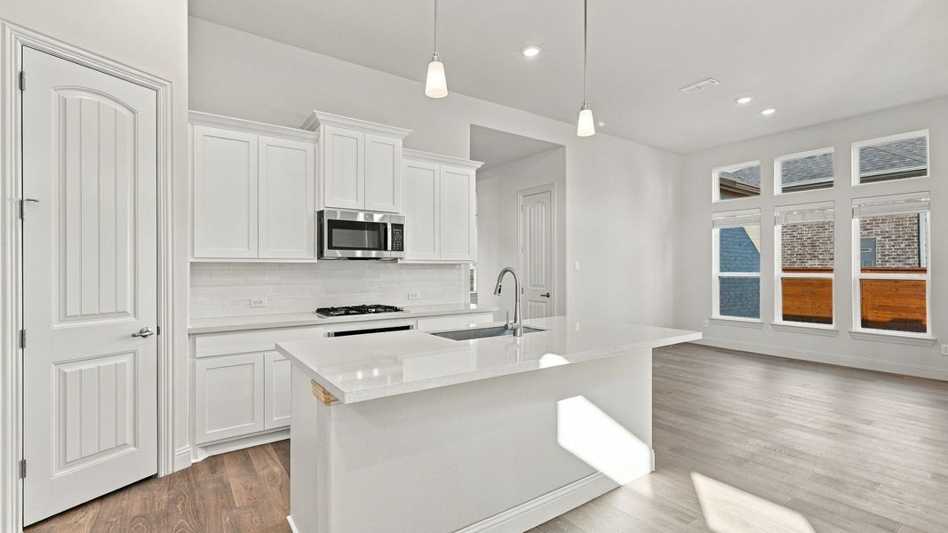 Furnished interior view inside a new home in Solterra Texas, Mesquite (Image 26).