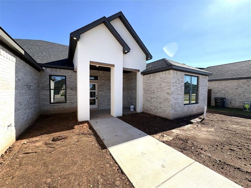 Exterior details and patio area of a home in , Abilene (Image 2). Exterior details and patio area of a home in , Abilene (Image 2).