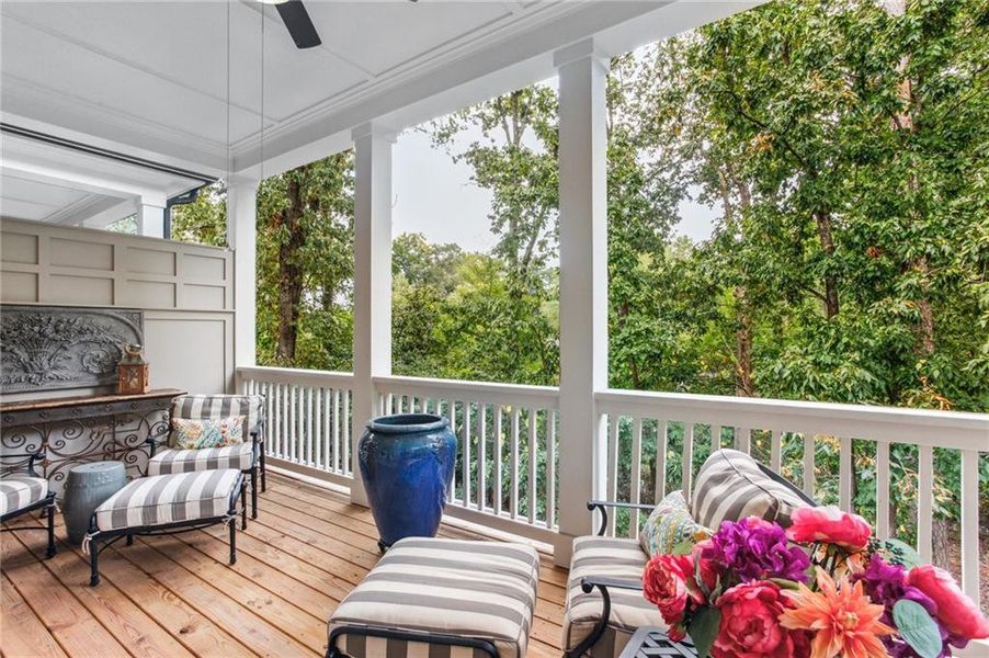 Furnished interior view inside a new home in , Marietta (Image 21).