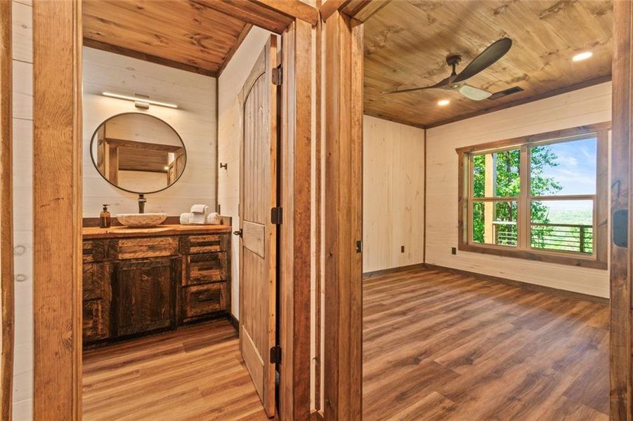 Furnished interior view inside a new home in , Talking Rock (Image 7).