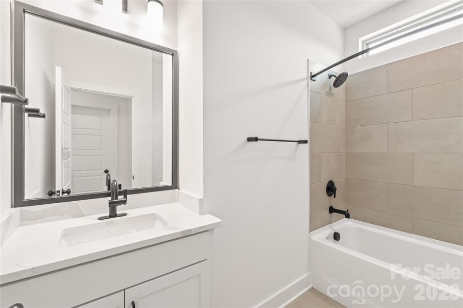Furnished interior view inside a new home in , Charlotte (Image 32).