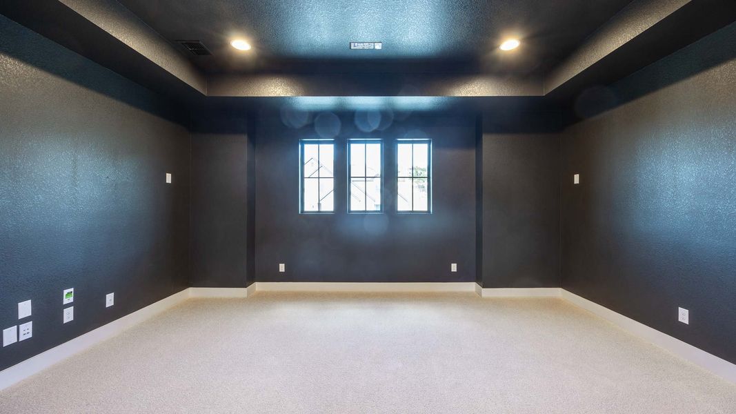 Spacious, unfurnished interior of a new home in Palmera Ridge, Leander (Image 17). Spacious, unfurnished interior of a new home in Palmera Ridge, Leander (Image 17).