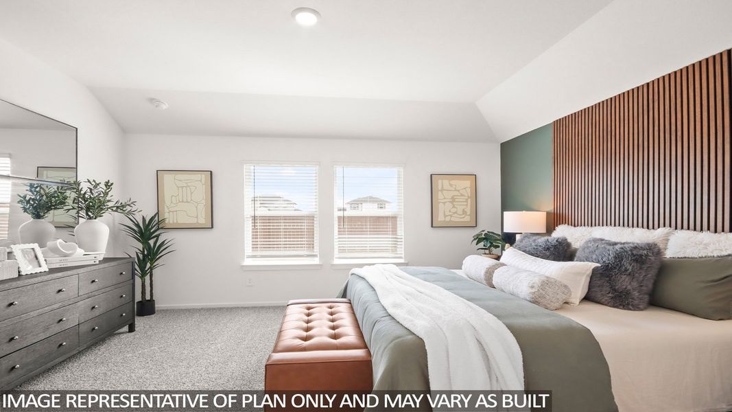 Furnished interior view inside a new home in Mill Creek, Magnolia (Image 12).