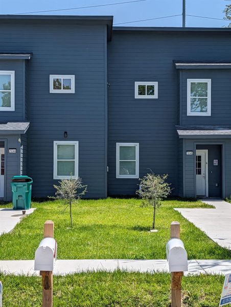 Exterior details and patio area of a home in , Houston (Image 4). Exterior details and patio area of a home in , Houston (Image 4).
