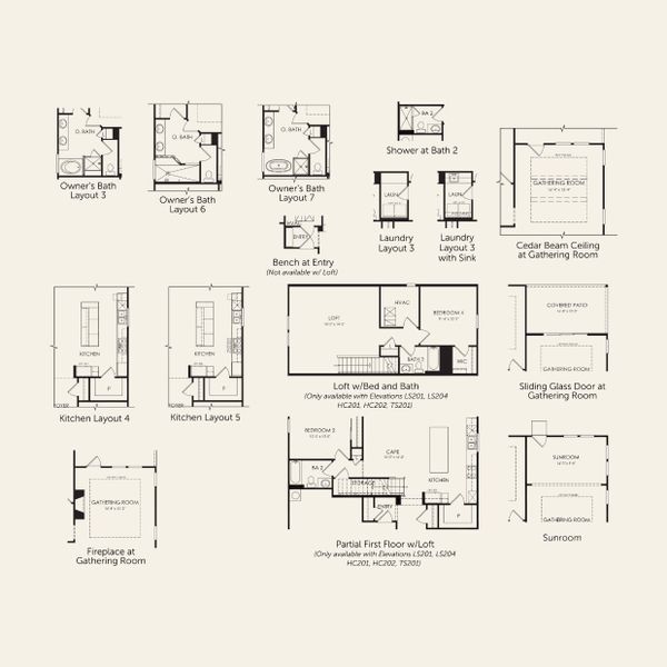 2D floor plan layout for the Mainstay by Del Webb in Sun City Texas, Georgetown, TX (Image 3).